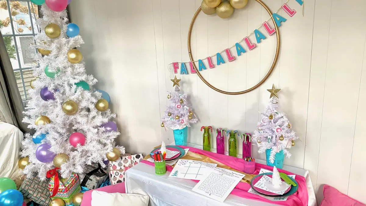 Magical Kids Christmas Table
